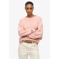 Superdry Superdrytil kvinder. W6110650A Løs sweater i pink (M), Casual, Akryl