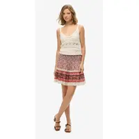 Superdry Patchwork Kort Nederdel