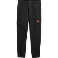 Superdry Superdrytil mænd. M7011131A Skræddersyede cargobukser til sort (29/32), Casual, Bomuld