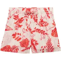 Superdry Superdrytil kvinder. W7110497A Printed Beach Shorts rød (M), Casual, Bomuld