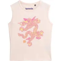 Superdry Superdrytil kvinder. W6011813A Vintage Komodo pink logo T-shirt (S), Casual, Uden ærmer/stropper, Økologisk bomuld, Bæredygtig