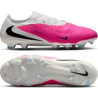 Nike Phantom 6 Pro Low Cut Fg Breakout - Pink/hvid/sort - Græs (Fg), størrelse 47