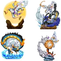 Megahouse One Piece Logbox Re Birth Gear Fifth Special Set Petitrama Pvc Mini 9 Cm Figur