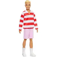 Barbie Fashionista Ken Dukke Røde & Hvide Striber