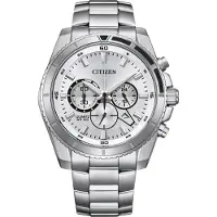 Citizen Herreur AN8200-50A Chrono Sølvfarvet/Stål Ø46.4 mm
