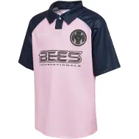 Hummel Funktionsskjorte marin / lyserød / sort / hvid