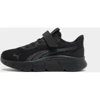 Puma FlexFocus Modern Sneakers Kids, Shoes, Black/Flat Dark Gray, 31