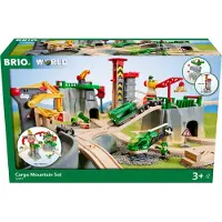 BRIO Cargo Mountain Togsæt 36010 - - OneSize - Togskinner
