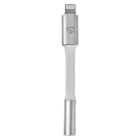 Nedis Guld Apple Lightning 8-benet Til Hun-adapter I Aluminium 3.5 Mm 0.15 M