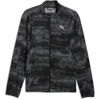 Puma Run Velocity Printed Track Jacket Men, Shop, Black, L