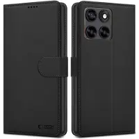 Tech-Protect Motorola Edge 70 Fusion/70 Fusion+ Pung Cover med Magnet og Stativ - Sort