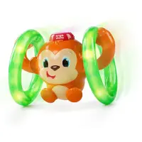 Bright Starts Roll & glow monkey