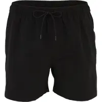 Calvin Klein Swimwear Badeshorts mørkerød / sort