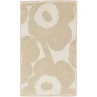 Marimekko Unikko gæstehåndklæde 30x50 cm Off white-hør