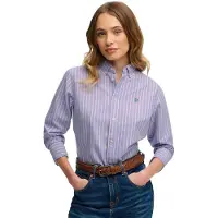 Superdry Slim Oxford Bd Skjorte Med Lange ærmer