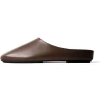 L37 HANDMADE SHOES Hjemmesko 'ALL AT ONCE' mørkebrun