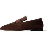 L37 HANDMADE SHOES Slipper 'VELVET RIOT' mørkebrun