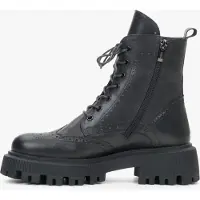 Estro Snørestøvletter '09-2314' black denim
