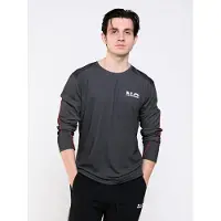 Neverover Funktionsskjorte 'Men's Essential Striped Long Sleeve T-shirt' sort