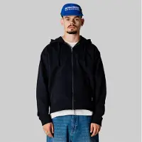 Woodbird Herre Fuji Base Zip Hættetrøje Sort