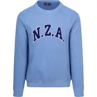New zealand auckland NZA Sweater French Rib Logo Blå måle