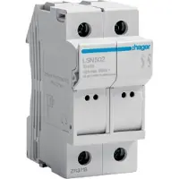 Hager Modulær sikringsholder 2P 32A 690V LSN502 10x38mm