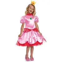 Disguise Prinsesse Peach Fastelavnskostume Til Småbørn
