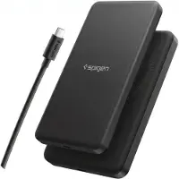 Spigen EA2205MQ Essential 5000mAh MagSafe magnetisk powerbank – sort