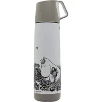 Muumi Mumi Graphic termokande 50 cl Hvid-sort