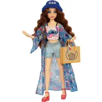Stitch Disney Ily Dolls Disney 100-Stitch 11.5 " Tall med 13 point artikulation To komplette mix-and-match-tøj og glittery mickey ring til dig!