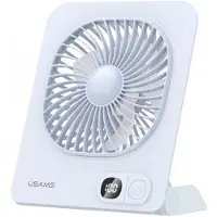 Usams Magnetisk skrivebordsventilator blå