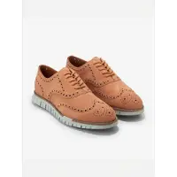 Cole Haan Snøresko 'ZG RMSTD STITCH WING' abrikos / lyseorange