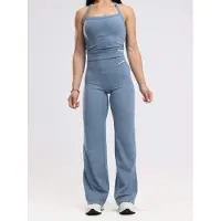 Neverover Leggings 'Everyday Wide Leg Leggings' natblå