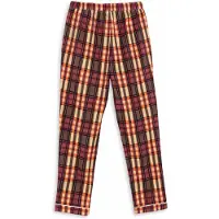 LEAFLETIC Pyjamasbukser brun-meleret