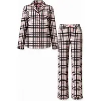 LEAFLETIC Pyjamas 'Women’s Night Wear Long set' creme