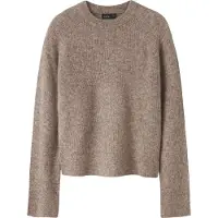 LMTD Bluse - Strik - Kort - NlfKleave - Mocha Meringue - - 9-10 år (134-140) - Bluse