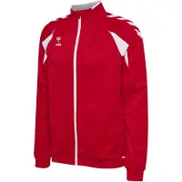 Hummel Sportssweatjakke rød / hvid
