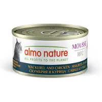 Almo Nature HFC Mousse makrel med kylling vådfoder til katte (70 g)