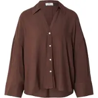 JDY Bluse 'JDYLAUREL' brun
