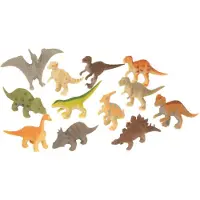 Wild republic Figurer - Nature Tube - 18 stk. - Dinosaurer - - OneSize - Dinosaur