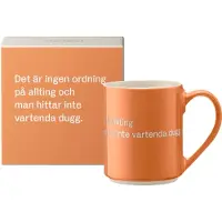 Adlibris Astrid Lindgren krus, 'det är ingen ordning…' Svensk tekst