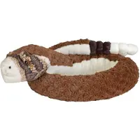 Wild republic Plush Toy Luxury Snakes 137 cm Rattlesnake