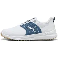 Puma IGNITE Elevate 2 Golf Shoes Men, Shoes, White/Dark Indigo/Ice Coffee, 46
