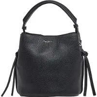Pepe Jeans Pepe Jeanstil kvinder. PL0300110 Tyler Script taske sort (OSFA), Casual, Polyuretan