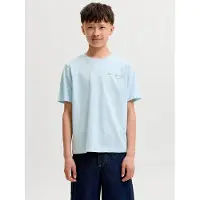Jack & Jones Junior Shirts opal / pastelblå / hvid