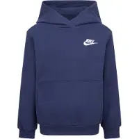 Nike Sweatshirt 'Club Fleece' navy / hvid