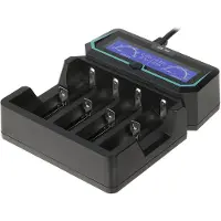 XTAR X4 Li-ion 18650 cylindrisk batterioplader