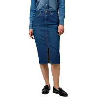 Wrangler 112371161 Pencil Slim Fit Denimnederdel