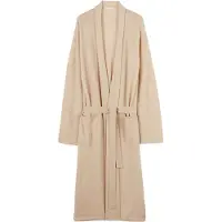 GOBI Cashmere Lang badedragt 'Men's Cashmere Robe' beige
