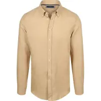 Steppin' Out Skjorte Hør Bomud Beige måe